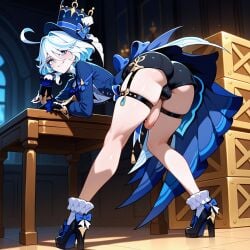 furina (genshin impact) from genshin impact by lunaart