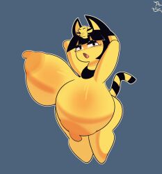ankha from animal crossing by robnashe