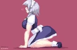 1futa 1girls 2d_animation abs animated ass_expansion breast_expansion breast_sucking breastfeeding breasts clitoris clothing cowgirl cowgirl_position cum cum_in_pussy cum_inside female female_on_top femdom full-package_futa futa_on_female futa_pov futa_sans_balls futa_transformation futanari gigantic_breasts hyper_breasts hyper_penis intersex lactation large_breasts long_video longer_than_one_minute low-angle_view marisa_kirisame mating_press muscle_growth muscles muscular muscular_female muscular_futa no_sound nodegama orgasm_face penis pixel_animation pixel_art pov pussy sakuya_izayoi stomach_bulge tagme torn_clothes touhou transformation vaginal_penetration video wet_pussy