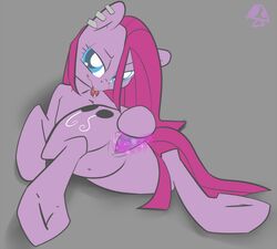 2014 blue_eyes cutie_mark dildo ear_piercing equine female feral friendship_is_magic fur hair horse insertion mammal masturbation my_little_pony penetration piercing pink_fur pink_hair pinkamena_(mlp) pinkie_pie_(mlp) pony pussy rawrcharlierawr sex_toy solo straight_hair tongue tongue_piercing vaginal_insertion vaginal_penetration vaginal_penetration