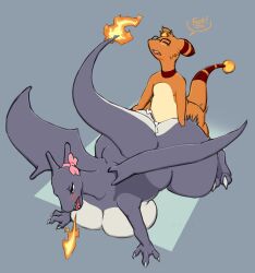 ampharos from pokemon by artz