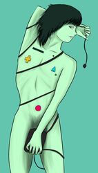2012 adventure_time bmo cartoon_network covering_crotch funnbunns male male_only nude solo tagme