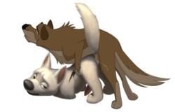 2boys anal anal_sex balto balto_(film) bolt_(character) bolt_(film) canine chugging disney dog duo feral fur gay male male_only mammal multiple_males penetration penis the_giant_hamster universal_studios yaoi