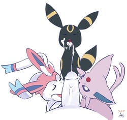 eeveelution from nintendo by aogami