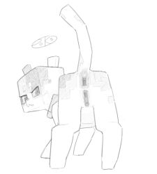 cat (minecraft) from microsoft by pokopokarea