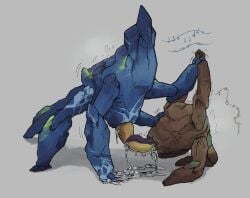 adrian_(project_hail_mary) alien alien_sex exophilia ovipositor project_hail_mary rocky_(project_hail_mary) size_difference thisroomboring