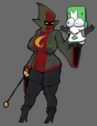 green knight (castle crashers) from castle crashers by gryazyuka88