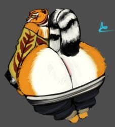 master tigress from dreamworks by ashclone