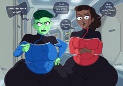 beckett mariner from star trek by zoultan