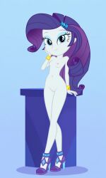 ai_generated equestria_girls heels_only my_little_pony naked_female rarity_(eg) rarity_(mlp)