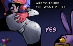 jax (tadc) from the amazing digital circus by asundermouse