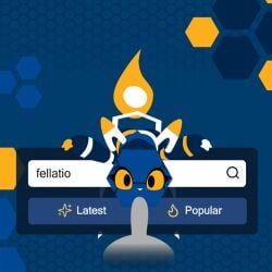 1:1 2d_animation abstract_background animated anon anthro anthro_penetrated blue_body domestic_cat duo e621 e621_tags english_text esix felid feline felis fellatio female female_penetrated fire flaming_tail genitals hexagon iloveslutyshortstax looking_at_viewer machine male male/female male_penetrating male_penetrating_female mammal mascot motion_tweening oral oral_penetration penetration penile penile_penetration penis penis_in_mouth robot sex tail tail_motion tailwag text