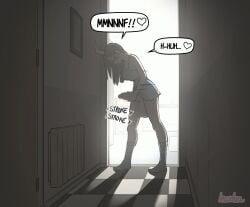 1futa 2025 against_wall alternate_version_at_source animated balls balls_shrinking big_balls big_breasts big_penis black_hair bottomless breasts caroline_(lewdua) clothed clothing condom cum edging ejaculation erection futa_only futanari gif glasses human lewdua light_skin long_hair masturbation night orgasm oversized_balls partially_clothed penis pent_up putting_on_condom ruined_orgasm slideshow smooth_balls smooth_penis solo standing unnamed_office_futa_(lewdua)