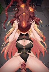 ai_generated hispanic_virtual_youtuber ne-α_type resident_evil_3_remake ruby_runeheart vaginal_penetration virtual_youtuber vore vtuber vtuberfanart