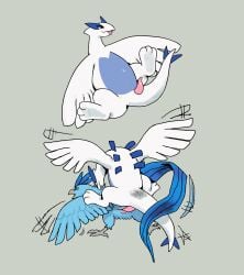 2026 animal_genitalia animal_penis articuno avian back_bite back_spikes beak belly bird birdpaw_(artist) bite blep blue_belly blue_body blue_feathers blue_spikes cloacal cloacal_penetration closed_eyes digital_drawing_(artwork) digital_media_(artwork) duo feathered_wings feathers feet female female_penetrated feral feral_on_feral feral_penetrated feral_penetrating feral_penetrating_feral generation_1_pokemon generation_2_pokemon genitals grey_background grey_beak grey_feet grey_scutes hi_res interspecies legendary_pokemon lugia male male/female male_penetrating male_penetrating_female multiple_images nintendo open_beak open_mouth penetration penile penile_penetration penis penis_in_cloaca pink_penis pink_tongue pokemon pokemon_(species) rear_view scutes sex simple_background spiked_tail spikes spikes_(anatomy) spread_legs spread_wings spreading tail tapering_penis tongue tongue_out white_body white_skin white_tail white_wings wings