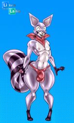 1boy 2025 4_toes 5_fingers absurd_res anthro artist_logo artist_name belly_button big_ass big_butt blue_background bulge bulge_through_clothing curvaceous curvaceous_figure curvaceous_male curvy curvy_femboy curvy_figure curvy_male digital_art digital_drawing_(artwork) digital_media digital_media_(artwork) femboy femboy_focus femboy_only furry g-string glistening glistening_body glistening_butt glistening_genitalia glistening_penis glistening_thighs hi_res indigo_park latex libra-11 libra_labs male mammal navel nipples penis penis_bulge procyonid procyonid_humanoid purple_body purple_fur raccoon rambley_raccoon ring_(marking) ringed_tail scarf simple_background solo tail thick_thighs voluptuous voluptuous_femboy voluptuous_male wide_hips