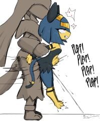 anubis (pal) from palworld by saeko art