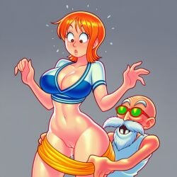 master roshi from dragon ball by chakoozie