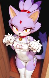 blaze the cat from sega