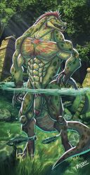 montgomery gator (fnaf) from five nights at freddy's by lycanimation