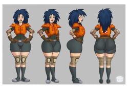 kylie griffin from extreme ghostbusters by whargleblargle