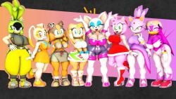 amy rose from idw comics by senna source