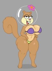 sandy cheeks from spongebob squarepants by dookrai