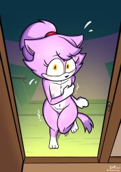 blaze the cat from sega by theenfman