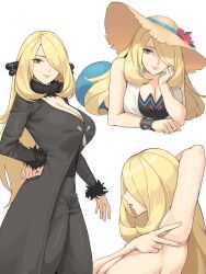 cynthia (pokemon) from nintendo by ksksksa