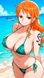 nami (one piece) from one piece by boosterred99