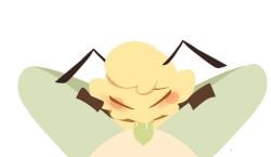 2boys animated bee beez beez_(hikorikimo) cum cumming dandy's_world dandy_(dandy's_world) dandys_world_oc dick drooling flower gay male morikusan penis sperm sucking tagme throat_fuck tongue toons video