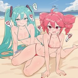hatsune miku from utau by piutahayo