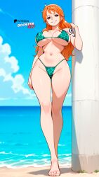 nami (one piece) from one piece by boosterred99