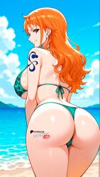 nami (one piece) from one piece by boosterred99