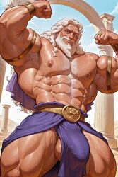 zeus from disney by zodoai