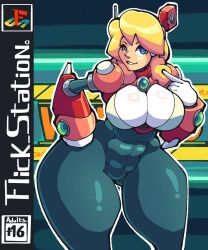 alia from mega man x by flickermat