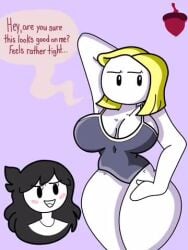 3:4 black_hair blonde_hair english english_dialogue english_voice_acting jaiden_animations jaidens_mom let_me_explain_studios lewdheart_(heart_lewd/iheartvoiceover) longer_than_10_seconds no_mouth one-piece_swimsuit rebecca_parham rebeccas_mom shorter_than_30_seconds sound squirrellewds swimsuit tagme tight_clothing tight_fit vertical_video video voice_acted youtube youtuber