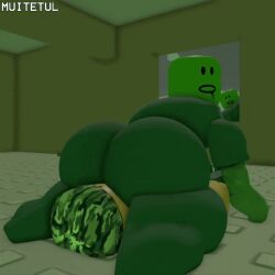 2boys ass ass_focus big_butt big_penis facesitting forced pinned_down roblox zombie