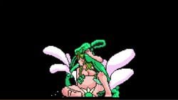 1girls animated anthophobia cat_ears catgirl fellatio foursome green_hair happy_sex moaning nude oral pixel_art plant plant_girl pregnant pussy_hugger size_difference sound stomach_bulge unbirthing video vore willing_sub zombie