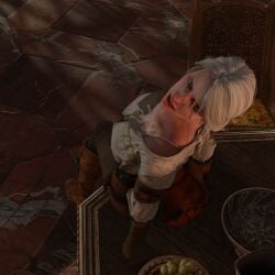 3d ciri cirilla_fiona_elen_riannon cum_in_clothes the_witcher the_witcher_(series) the_witcher_3:_wild_hunt v-woods