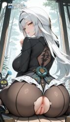 yixuan (trails of ink) (zenless zone zero) from hoyoverse by skypassion