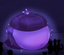 big_breasts blueberry_inflation breasts female furry huge_breasts inflation thick_thighs wide_hips zulephys