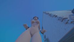 3d chun-li_(fortnite) fortnite mod nude party_hips
