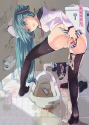 hatsune miku from vocaloid by sardonic