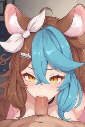 ai_generated bed bedroom big_breasts blue_hair blush blush_lines blushing_at_viewer breasts brown_hair completely_nude completely_nude_female female female_only hair_between_eyes keiramevt killeruwu13_ai latam_virtual_youtuber laying_on_bed long_hair looking_at_viewer mouse_ears nude nude_female on_bed pussy shaved_pussy smile smiling_at_viewer spread_legs spread_pussy spreading spreading_own_pussy two_tone_hair virtual_youtuber vtuber yellow_eyes