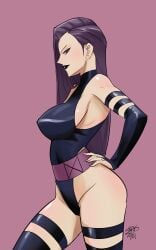 1girls 2d big_breasts clothed female_focus female_only marvel marvel_comics mutant_(marvel) psylocke psylocke_(marvel_rivals) sirkle vengeance_psylocke