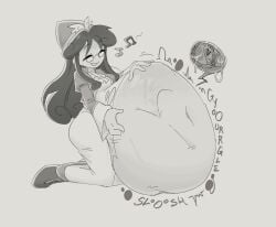 accord_sensei mario_(series) princess_rosalina puyo_puyo same_size_vore soft_vore super_mario_bros. unwilling unwilling_prey vore vore_belly