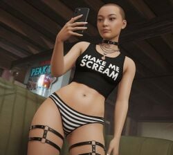 1female 1girl 3duk ai_assisted asian asian_female black_hair female_only girl girl_only life_is_strange life_is_strange_2 lyla_park only_female only_girl teen teen_female teen_girl teenage teenage_female teenage_girl teenager