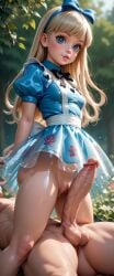 1girls ai_generated alice_in_wonderland blonde_hair female long_hair nude sex tilcox33