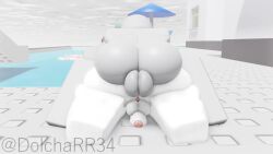 2boys 3d anal anal_sex animated anus avery_(dolcha) balls big_ass dolcha femboy from_behind gay male_only outdoor_sex outdoors penis plap plap_(sound) pool roblox robloxian sex sound sound_effects tagme twitter_username video watermark